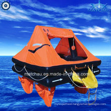 Solas Approved Throw Overboard Inflatable Life Raft